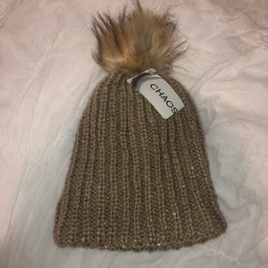 CHAOS Beanie with PomPom